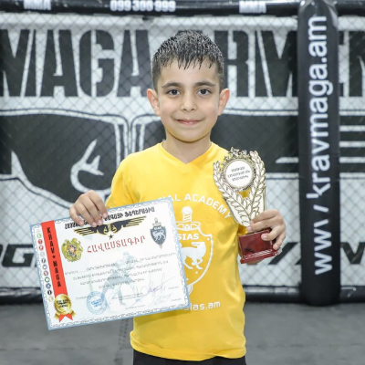 Mark Ghambaryan - Athlete of the Month at Krav Maga Armenia